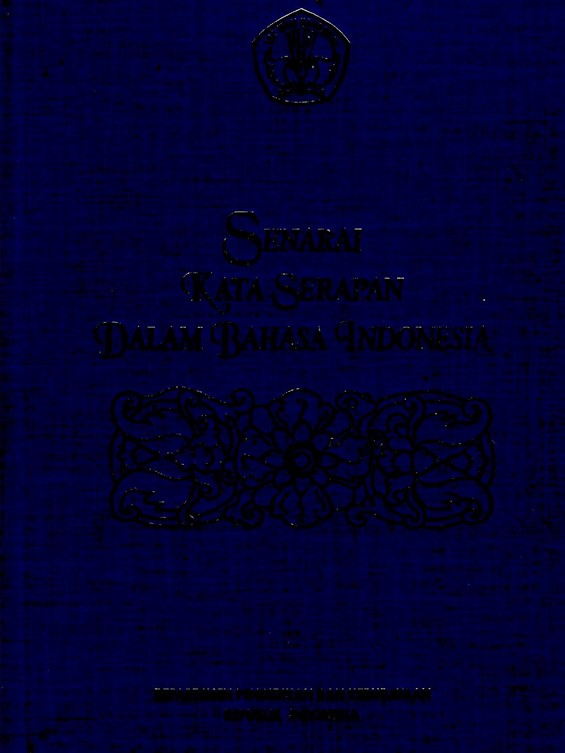 Senarai Kata Serapan Dalam Bahasa Indonesia