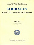 Bijdragen tot de Taal-, Land-en Volkenkunde: deel 152 1e Aflevering (1996)
