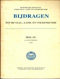 Bijdragen tot de Taal-, Land-en Volkenkunde: deel 152 4e Aflevering (1996)