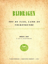 Bijdragen tot de Taal-, Land-en Volkenkunde: deel 135 2e EN 3e Aflevering (1979)