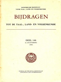 Bijdragen tot de Taal-, Land-en Volkenkunde: deel 146 4e Aflevering (1990)