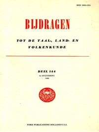 Bijdragen tot de Taal-, Land-en Volkenkunde: deel 144 4e Aflevering (1988)