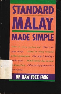 Standard Malay Made Simple