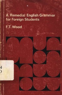 A remedial english grammar for foreign students