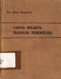 Capita selekta bahasa Indonesia