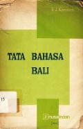 Tata bahasa bali