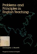 Problem and principles in english teaching