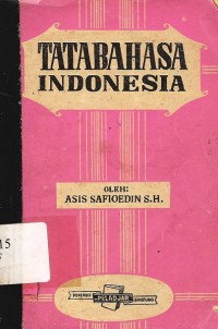 Tata bahasa indonesia