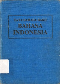 Tata bahasa baku bahasa indonesia