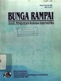 Bunga rampai : hasil penelitian bahasa dan sastra
