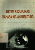 Sistem reduplikasi bahasa melayu belitung