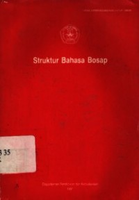 Struktur bahasa bosap