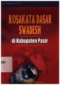 Kosakata dasar swadesh di kabupaten pasir