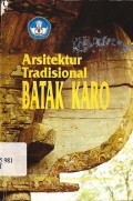 Arsitektur tradisional batak karo