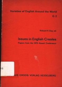 Issues in english creoles