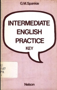 Intermediate english practice key