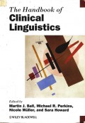 The handbook of clinical linguistics