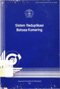 Sistem reduplikasi bahasa komering