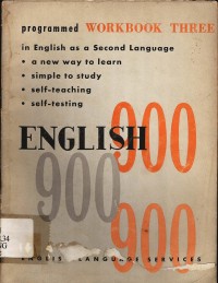 English 900 workbook three