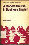 A modern course in business english new edition classbook