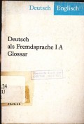 Deutsch als fremdsprache ia glossar