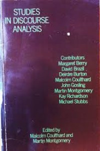 Studies in discourse analysis