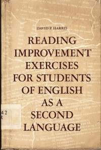 Reading improvement exercises for students of english as a second language
