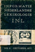 Informatie nederlandse lexikologie