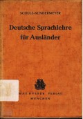 Deutsche Sprachlehre fur Auslander