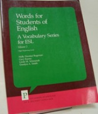 Words for students of english : A vocabulary series for esl Vol. 2