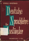 Deutsche Sprachlehre fur Auslander Grundstufen  Teil 1