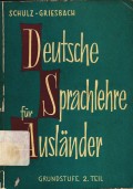 Deutsche Sprachlehre fur Auslander Grundstufen  Teil 2