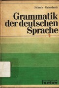 Grammtik der deutschen Sprache