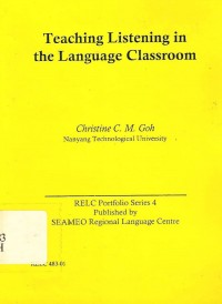 Teaching Listening in the Language Classroom