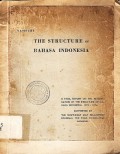 The Structure of Bahasa Indonesia