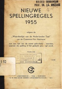 Nieuwe Spellingregels 1955