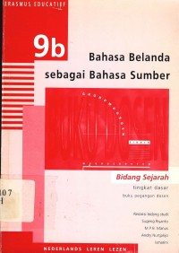 Bahasa Belanda sebagai Bahasa Sumber 9b: Bidang Sejarah