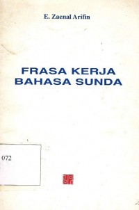 Frasa kerja bahasa sunda