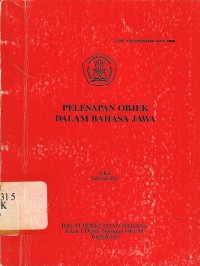 Pelepasan objek dalam bahasa jawa