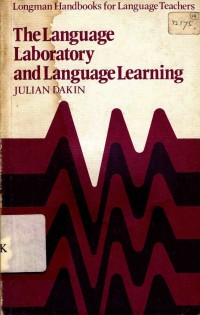 The Language Laboratory and Language Learning