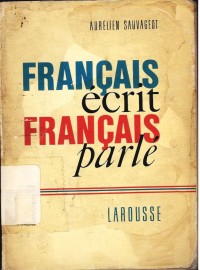 Francais ecrit Francais parle