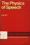 The Physics Of Speech