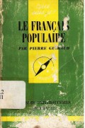 Le Francais Populaire