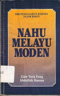 Nahu melayu moden