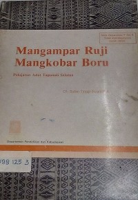 Mangampar ruji mangkobar boru