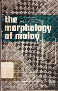 The morphology of Malay