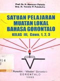 Satuan pelajaran muatan lokal bahasa Gorontalo kelas III, cawu, 1, 2, 3