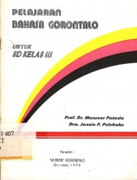 Pelajaran bahasa Gorontalo untuk SD kelas III