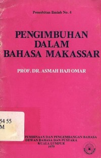 Pengimbuhan dalam bahasa Makassar