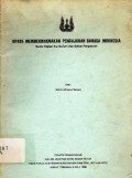 Upaya membermaknakan pengajaran bahasa Indonesia : Suatu kajian kurikulum dan bahasa pengajaran